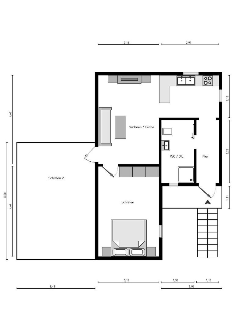 Doppelhaushälfte zur Miete 960 € 3 Zimmer 85,9 m²<br/>Wohnfläche 130 m²<br/>Grundstück Bad Belzig Bad Belzig 14806