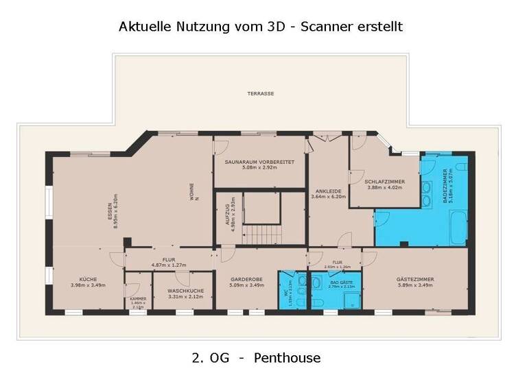 Penthouse zum Kauf 810.000 € 4 Zimmer 233 m²<br/>Wohnfläche 2.<br/>Geschoss Wörth Wörth 76744
