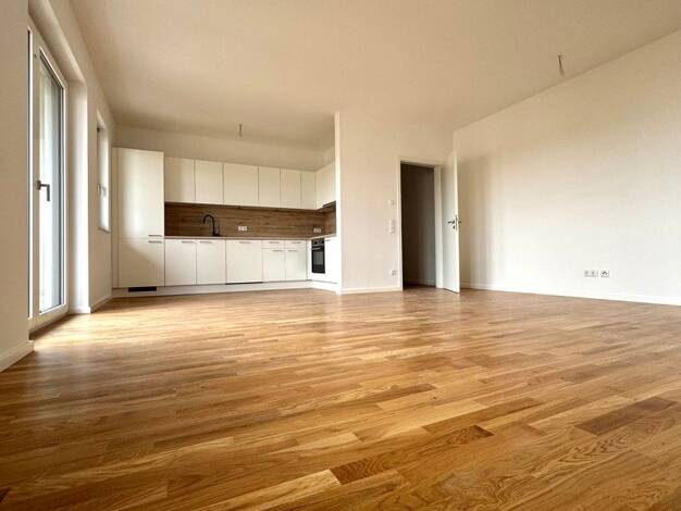 Wohnung zur Miete - Erstbezug 767 € 2 Zimmer 61,1 m² 1. Geschoss Mockauer Straße 6 Mockau-Nord Leipzig-Mockau-Nord 04357