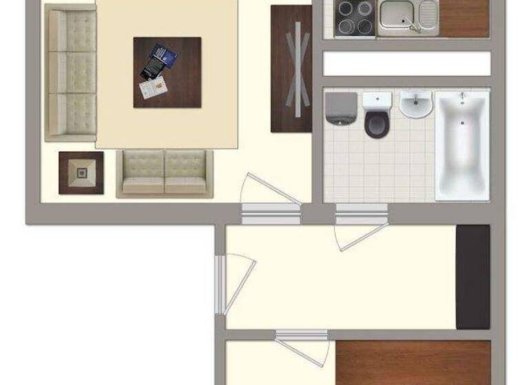Wohnung zur Miete 325 € 2 Zimmer 56,6 m² 5. Geschoss frei ab 01.05.2026 Lausitzer Straße 13 Königshufen Görlitz 02828
