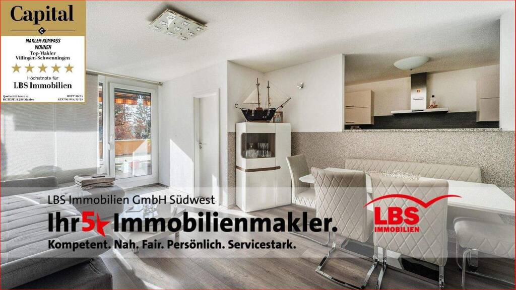 Wohnung zum Kauf 295.000 € 4 Zimmer 99,2 m² Villingen Villingen-Schwenningen 78048