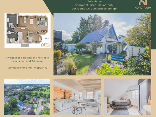 Mehrfamilienhaus zum Kauf 529.000 € 12 Zimmer 339 m² 1.074 m² Grundstück Tetenhusen 24817