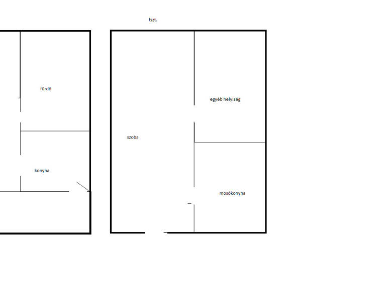 Haus zum Kauf provisionsfrei 88.000 € 2 Zimmer 40 m² 1.034 m² Grundstück frei ab sofort Zalaszentgrót
