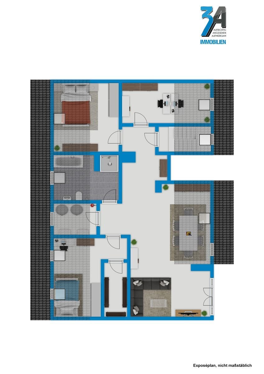 Wohnung zur Miete 1.300 € 4 Zimmer 115 m²<br/>Wohnfläche 01.03.2025<br/>Verfügbarkeit Klosterstraße 1 Nördliche Innenstadt Halle / Mitte 06108