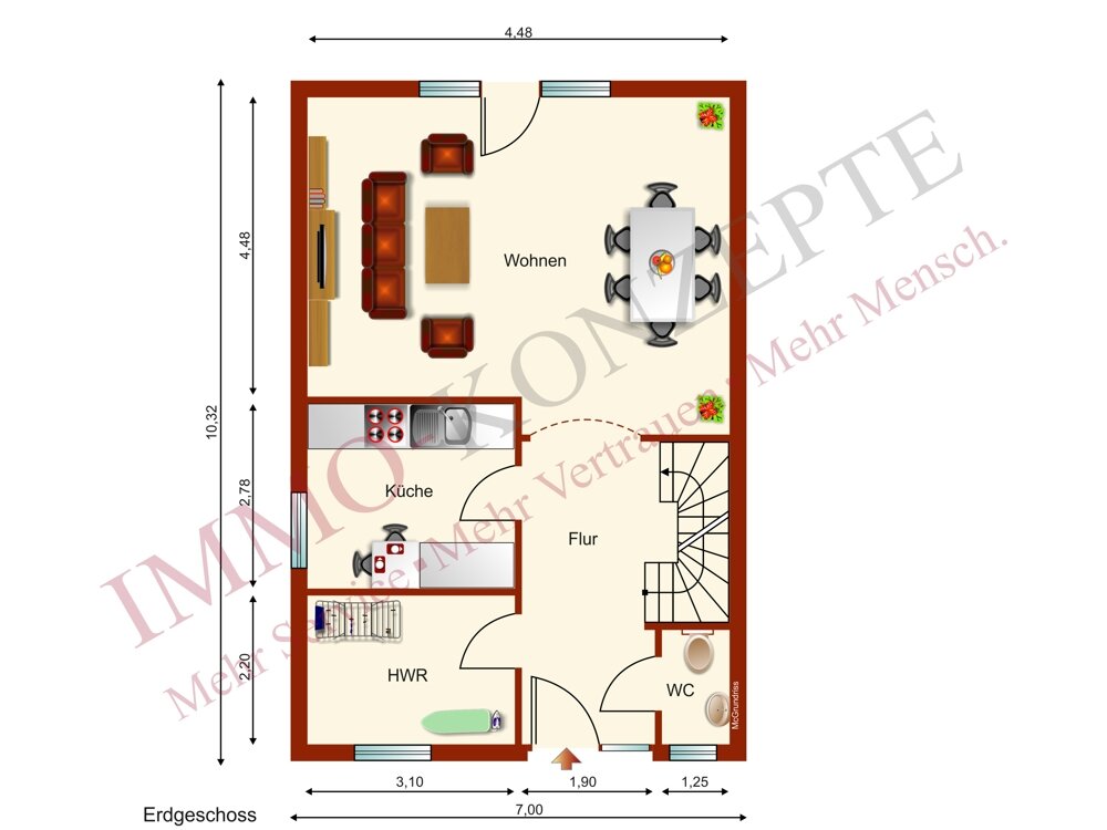 Doppelhaushälfte zum Kauf 199.000 € 4 Zimmer 104 m²<br/>Wohnfläche 398 m²<br/>Grundstück Moraas 19230