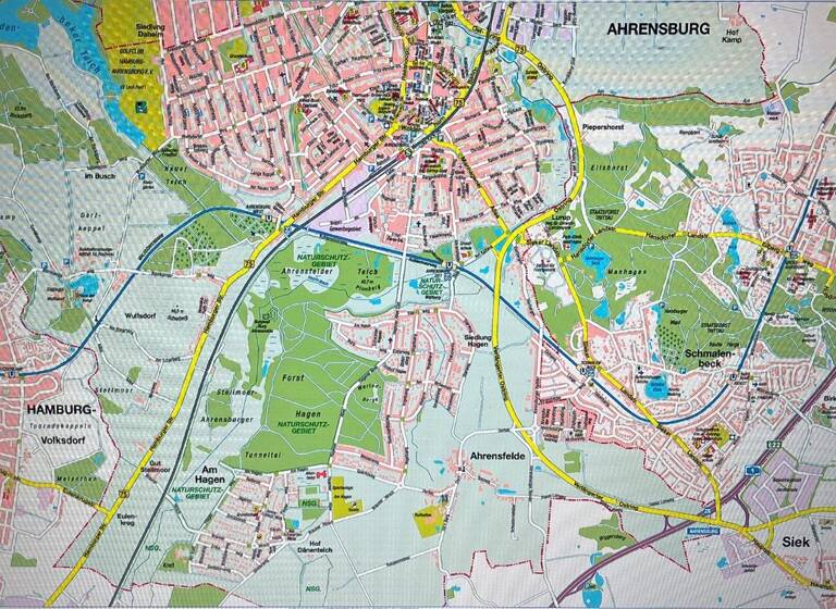 Büro zur Miete provisionsfrei 2.500 € 8 Zimmer 220 m² Bürofläche Upn Barg 1 Ahrensburg 22926