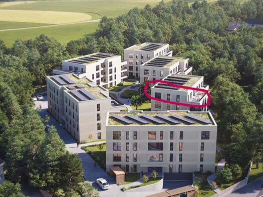 Penthouse zum Kauf provisionsfrei 669.900 € 3 Zimmer 106,3 m² frei ab 01.09.2027 Stein Stein 90547