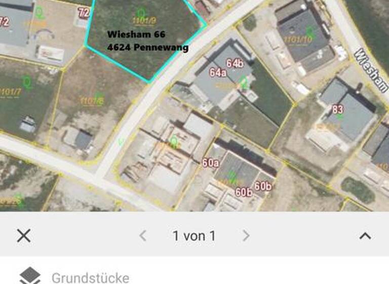 Grundstück zum Kauf 190.000 € 1.058 m² Grundstück Wiesham 66 Pennewang 4624