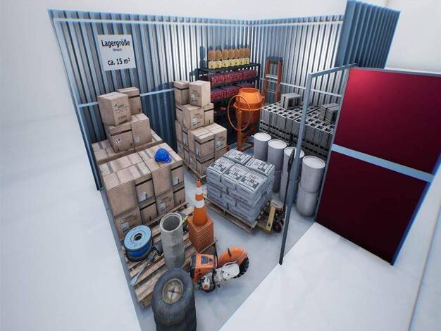 Lagerhalle zur Miete provisionsfrei 129 € 5 m² Lagerfläche Großbeerenstraße 2-10 Mariendorf Berlin 12107