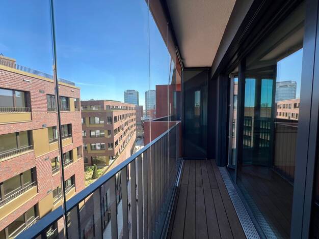 Wohnung zur Miete 2.170 € 2 Zimmer 72,3 m² 7. Geschoss HafenCity Hamburg 20457