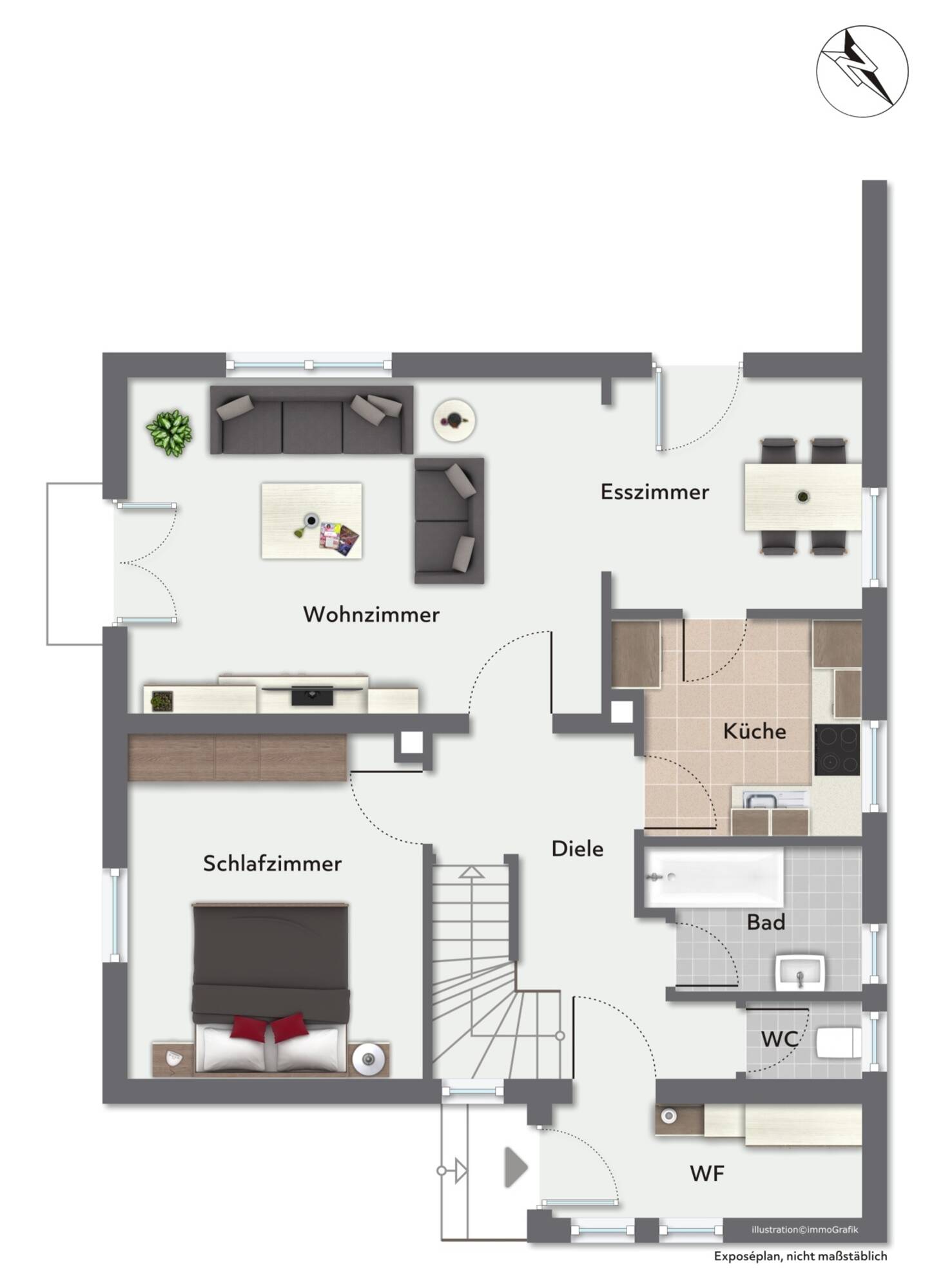 Einfamilienhaus zum Kauf 340.000 € 6 Zimmer 121,7 m²<br/>Wohnfläche 672 m²<br/>Grundstück Waldkraiburg Waldkraiburg 84478