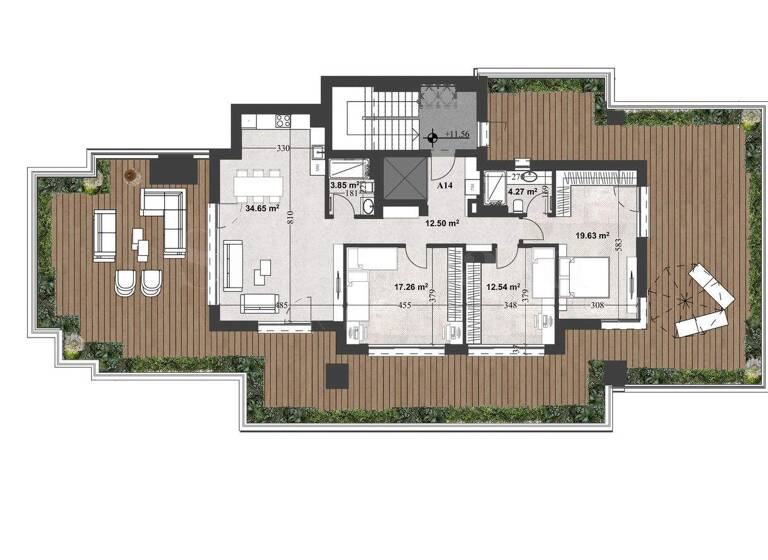 Studio zum Kauf 535.000 € 4 Zimmer 340,9 m² Sofia