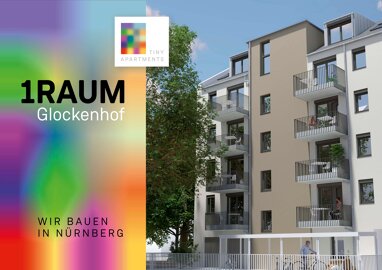 Apartment zum Kauf provisionsfrei als Kapitalanlage geeignet 183.890 € 1 Zimmer 19,1 m² Glockenhofstraße 45 Glockenhof Nürnberg 90478