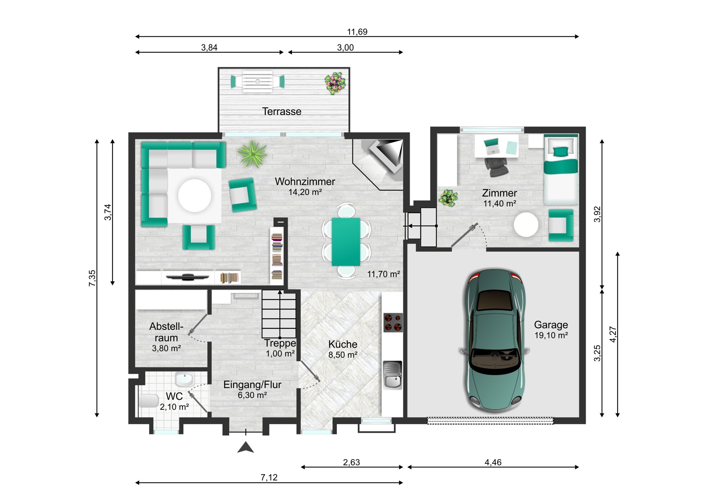 Doppelhaushälfte zur Miete 850 € 4 Zimmer 100 m²<br/>Wohnfläche 900 m²<br/>Grundstück Ermsleben Radisleben 06463