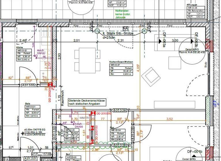 Wohnung zur Miete 1.205 € 2 Zimmer 83,3 m² frei ab sofort Trier-Nord Trier 54292
