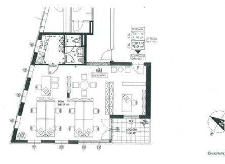 Bürogebäude zum Kauf 590.000 € 1 Zimmer 66,2 m² Bürofläche Mitterweg 43,45,45a Hötting Innsbruck 6020