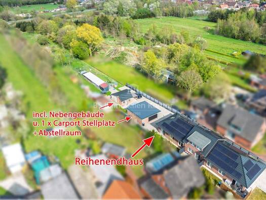 Reihenendhaus zum Kauf 275.000 € 3 Zimmer 86 m² 2.750 m² Grundstück Beschotenweg Weener 26826