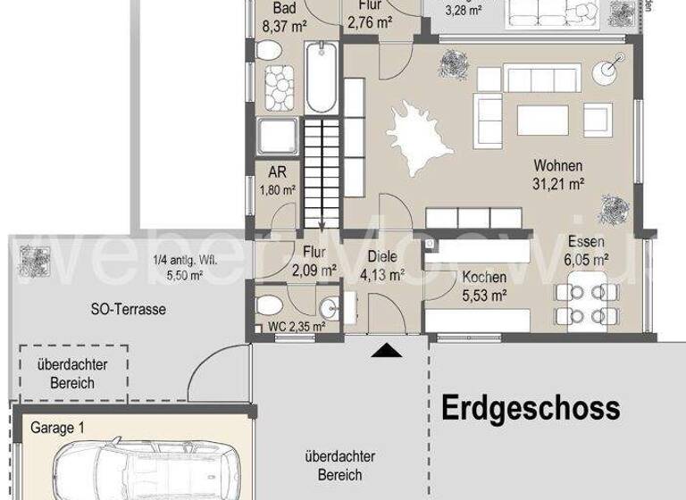 Bungalow zum Kauf 579.000 € 4,5 Zimmer 122 m² 1.169 m² Grundstück Hülscheid Neunkirchen-Seelscheid 53819