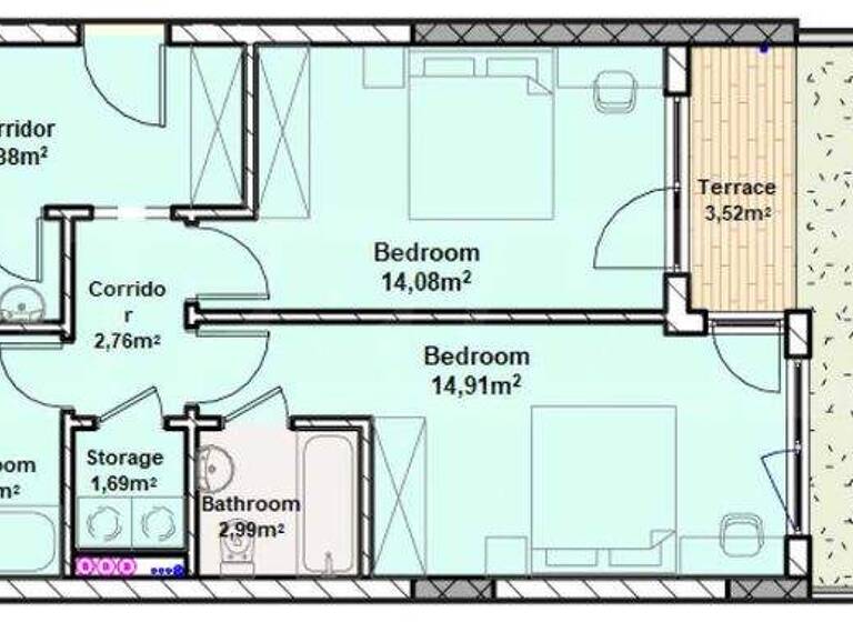 Studio zum Kauf 345.415 € 3 Zimmer 127,1 m² Sofia