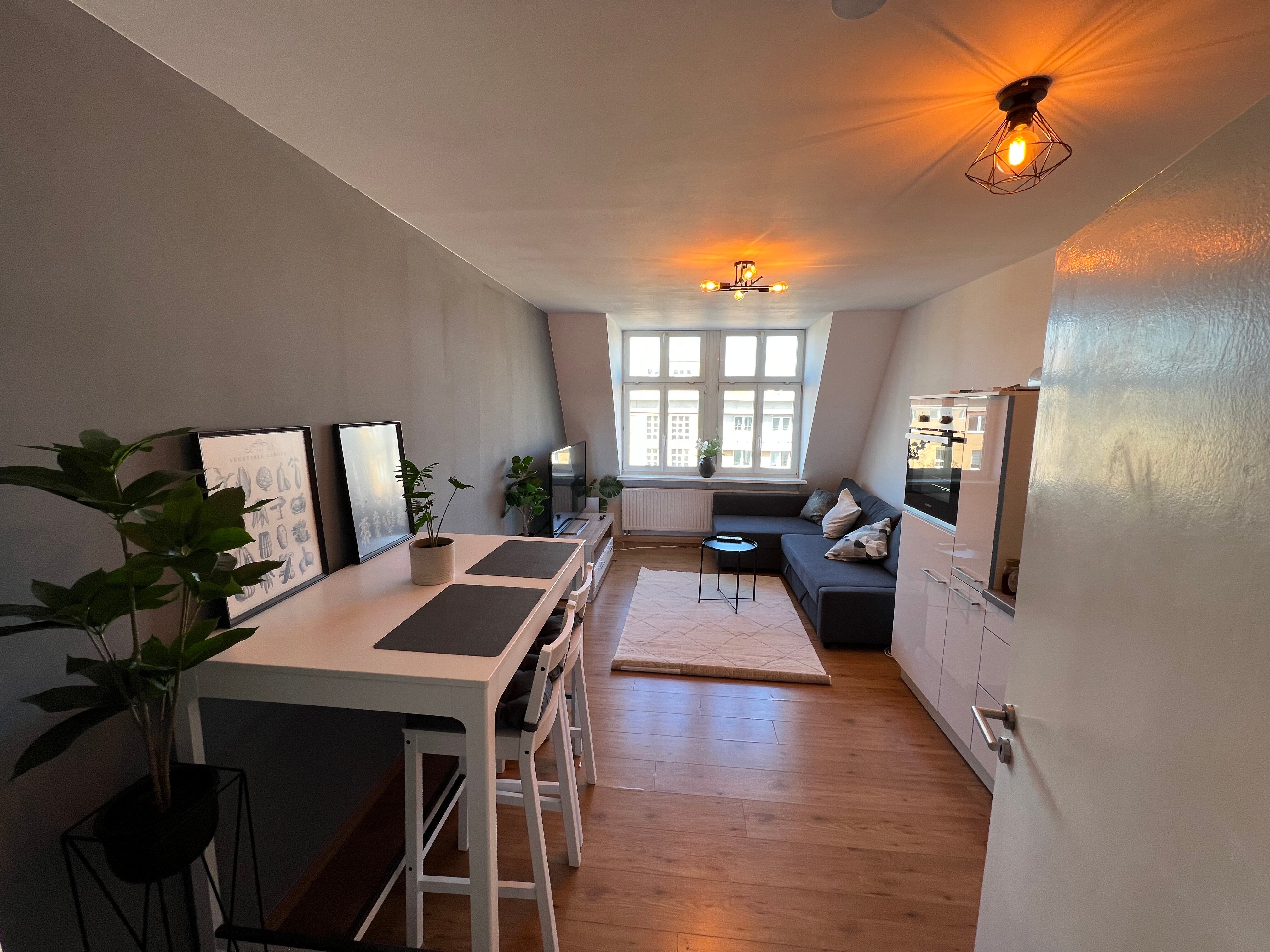 Studio zur Miete 1.080 € 1,5 Zimmer 35 m²<br/>Wohnfläche 4.<br/>Geschoss Pankstr. 13 Gesundbrunnen Berlin 13357