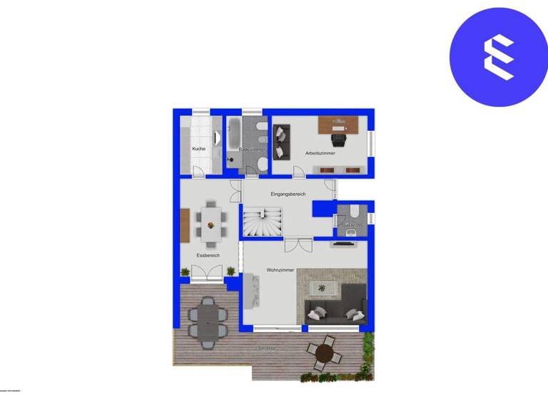 Doppelhaushälfte zum Kauf 549.000 € 5 Zimmer 211,2 m² 346 m² Grundstück Griesheim 64347