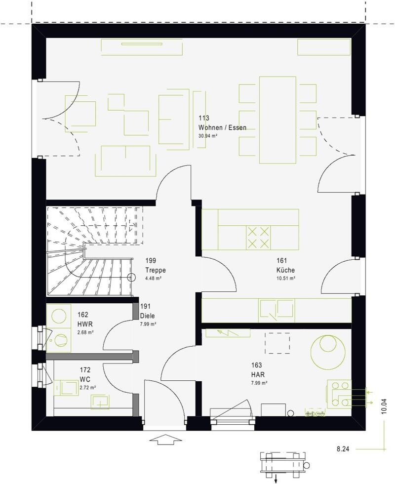 Mehrfamilienhaus zum Kauf 947.958 € 4 Zimmer 267,9 m²<br/>Wohnfläche 600 m²<br/>Grundstück Kirchdorf Haag i.OB 83527