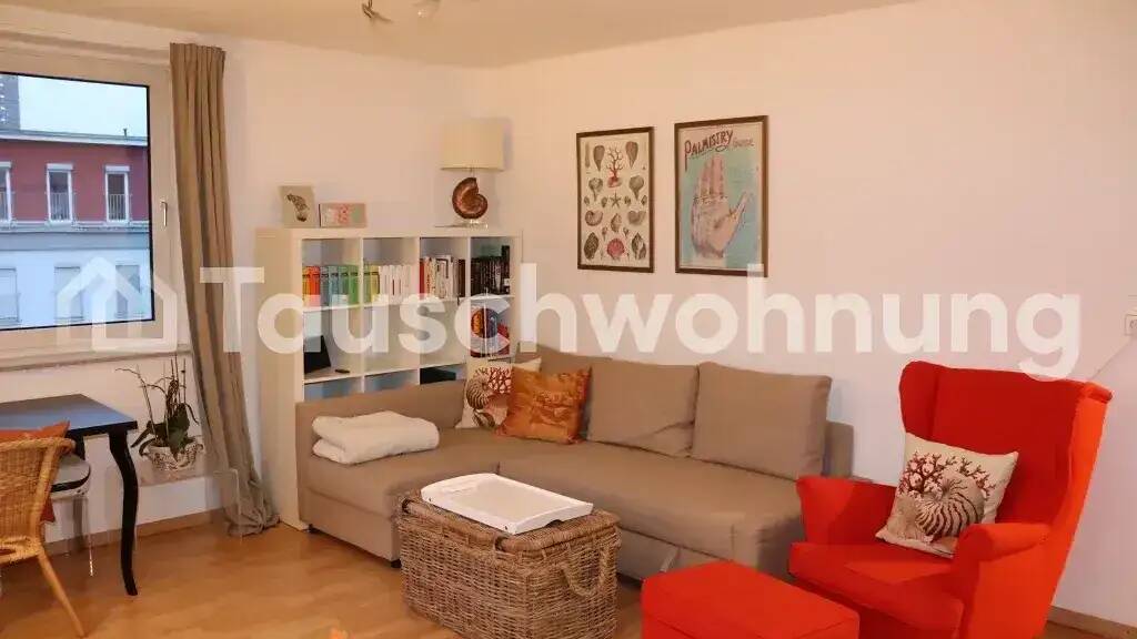 Wohnung zur Miete Tauschwohnung 850 € 2 Zimmer 52 m² 3. Geschoss Westend-Süd Frankfurt am Main 60325