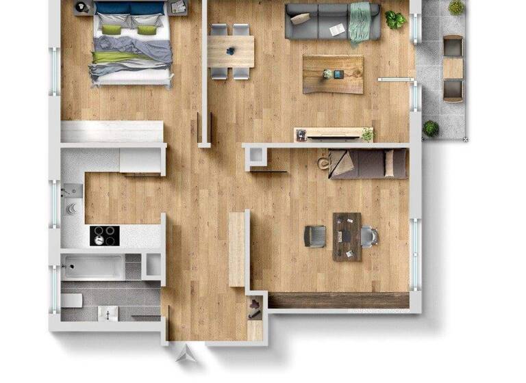 Wohnung zum Kauf 249.000 € 3 Zimmer 67,9 m² frei ab sofort Singen 78224