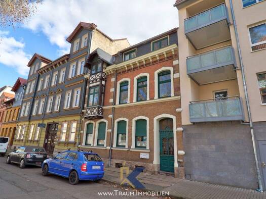 Wohnung zur Miete 500 € 4 Zimmer 100 m² 1. Geschoss Karl-Liebknecht-Straße 18 Mühlhausen Mühlhausen/Thüringen 99974