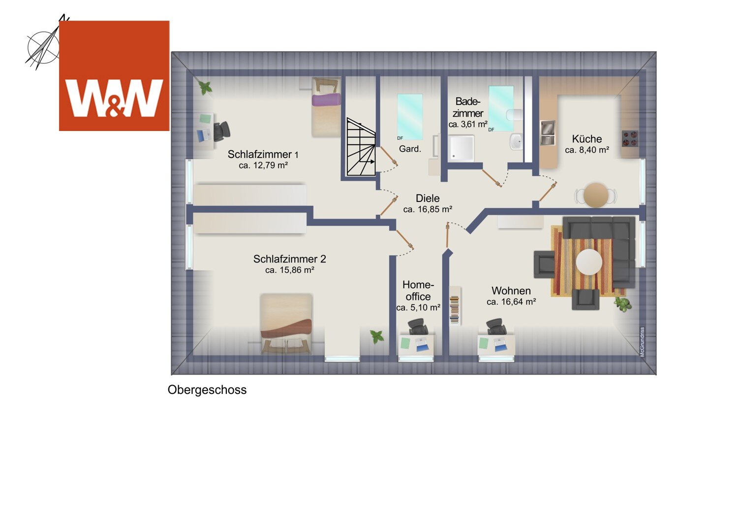 Wohnung zur Miete 1.050 € 3 Zimmer 74 m²<br/>Wohnfläche Adendorf Adendorf 21365