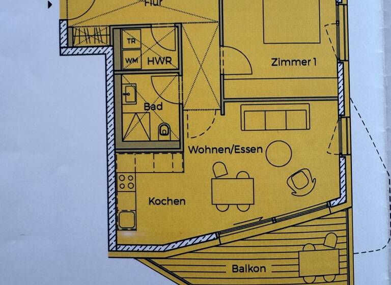 Wohnung zur Miete 1.580 € 2 Zimmer 62 m² 2. Geschoss Ost Stuttgart 70190