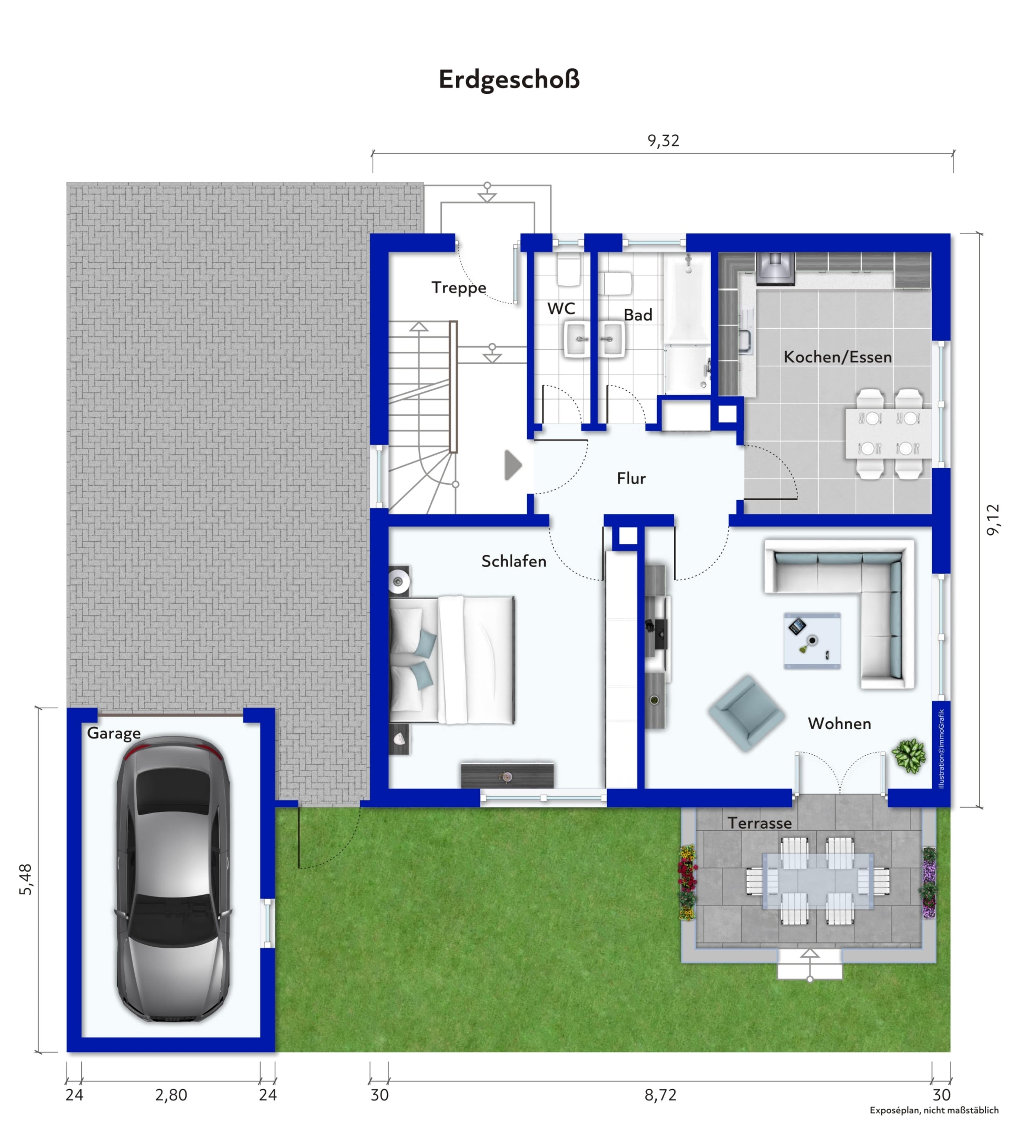 Mehrfamilienhaus zum Kauf 399.000 € 7 Zimmer 155 m²<br/>Wohnfläche 666 m²<br/>Grundstück Marktoberdorf Marktoberdorf 87616