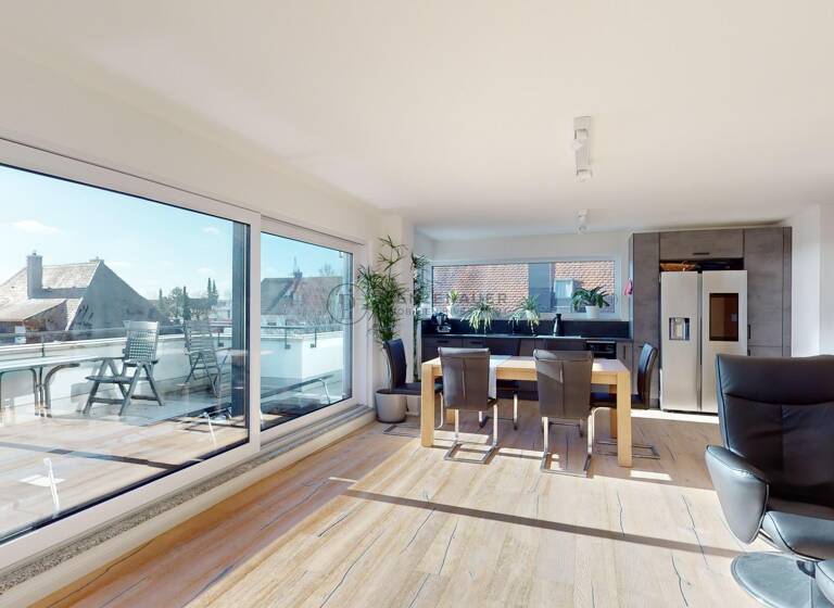 Penthouse zur Miete 2.150 € 2 Zimmer 99 m²<br/>Wohnfläche ab sofort<br/>Verfügbarkeit Feldmoching-Hasenbergl München 80935
