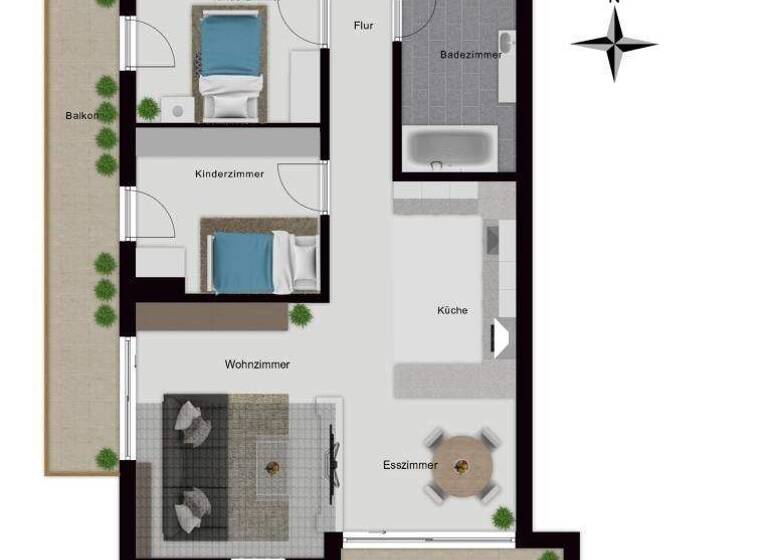 Wohnung zum Kauf - Erstbezug 642.395 € 4 Zimmer 98,8 m² 2. Geschoss Schwarzach im Pongau 5620