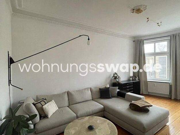 Studio zur Miete Tauschwohnung 1.205 € 3 Zimmer 72 m² 2. Geschoss Hoheluft-West Hamburg 20253