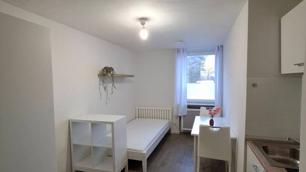 Wohnung zur Miete 470 € 1 Zimmer 19 m² Geschoss EG/9 frei ab sofort Rennesstraße 41 Sieglitzhof Erlangen 91054