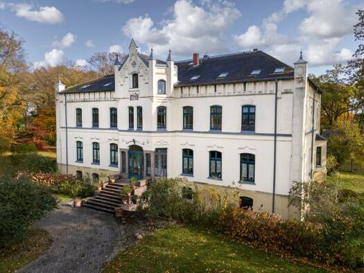Schloss zum Kauf 1.190.000 € 24 Zimmer 719 m² 32.535 m² Grundstück Alt Vorwerk Walkendorf / Alt Vorwerk 17179