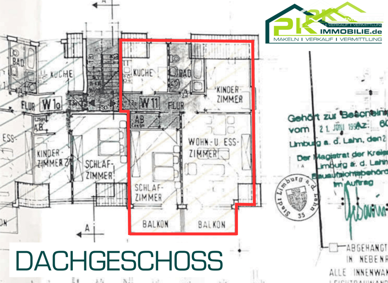 Wohnung zum Kauf provisionsfrei 220.000 € 3 Zimmer 87 m² Limburg 65549