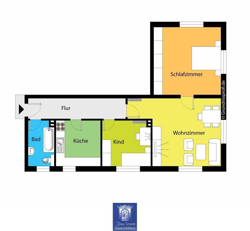 Wohnung zur Miete 385 € 3 Zimmer 80 m²<br/>Wohnfläche Pretzschendorf Klingenberg 01774