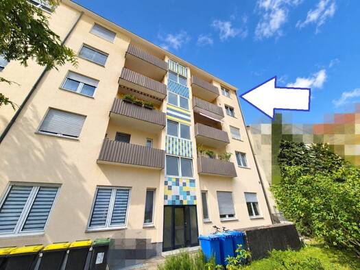 Wohnung zur Miete 590 € 3 Zimmer 75 m² Geschoss 4/4 frei ab sofort Gibitzenhofstraße 125 Gibitzenhof Nürnberg 90443