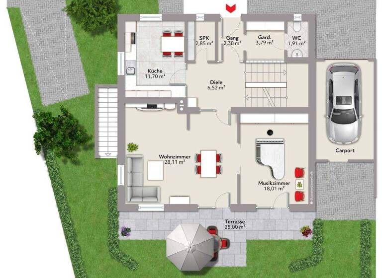 Einfamilienhaus zum Kauf 1.295.000 € 5 Zimmer 150 m² 488 m² Grundstück Schondorf 86938