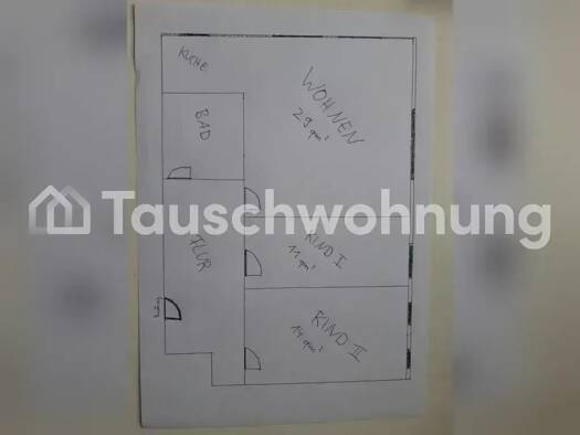 Wohnung zur Miete Tauschwohnung 500 € 3 Zimmer 77 m² 4. Geschoss Leipzig 04275
