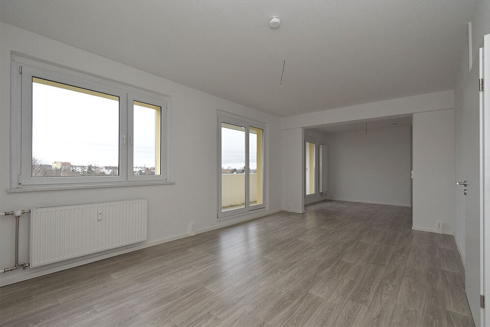 Wohnung zur Miete 753 € 4 Zimmer 115,8 m²<br/>Wohnfläche 5.<br/>Geschoss Guldenstraße 23 Silberhöhe Halle 06132