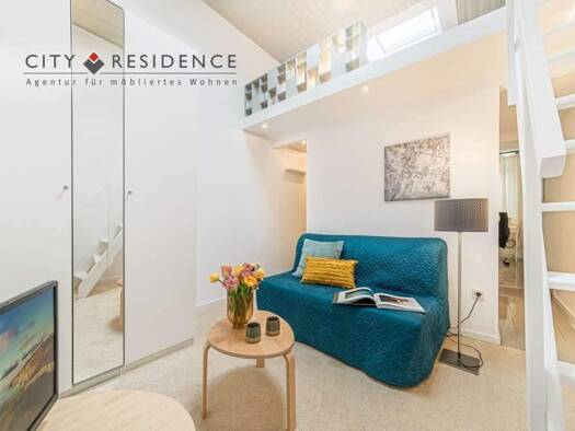 Wohnung zur Miete Wohnen auf Zeit 980 € 1 Zimmer 30 m² frei ab sofort Bockenheim Frankfurt am Main 60487