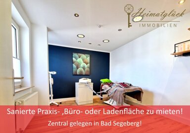 Büro-/Praxisfläche zur Miete 1.299 € 122,2 m² Bürofläche Bad Segeberg 23795