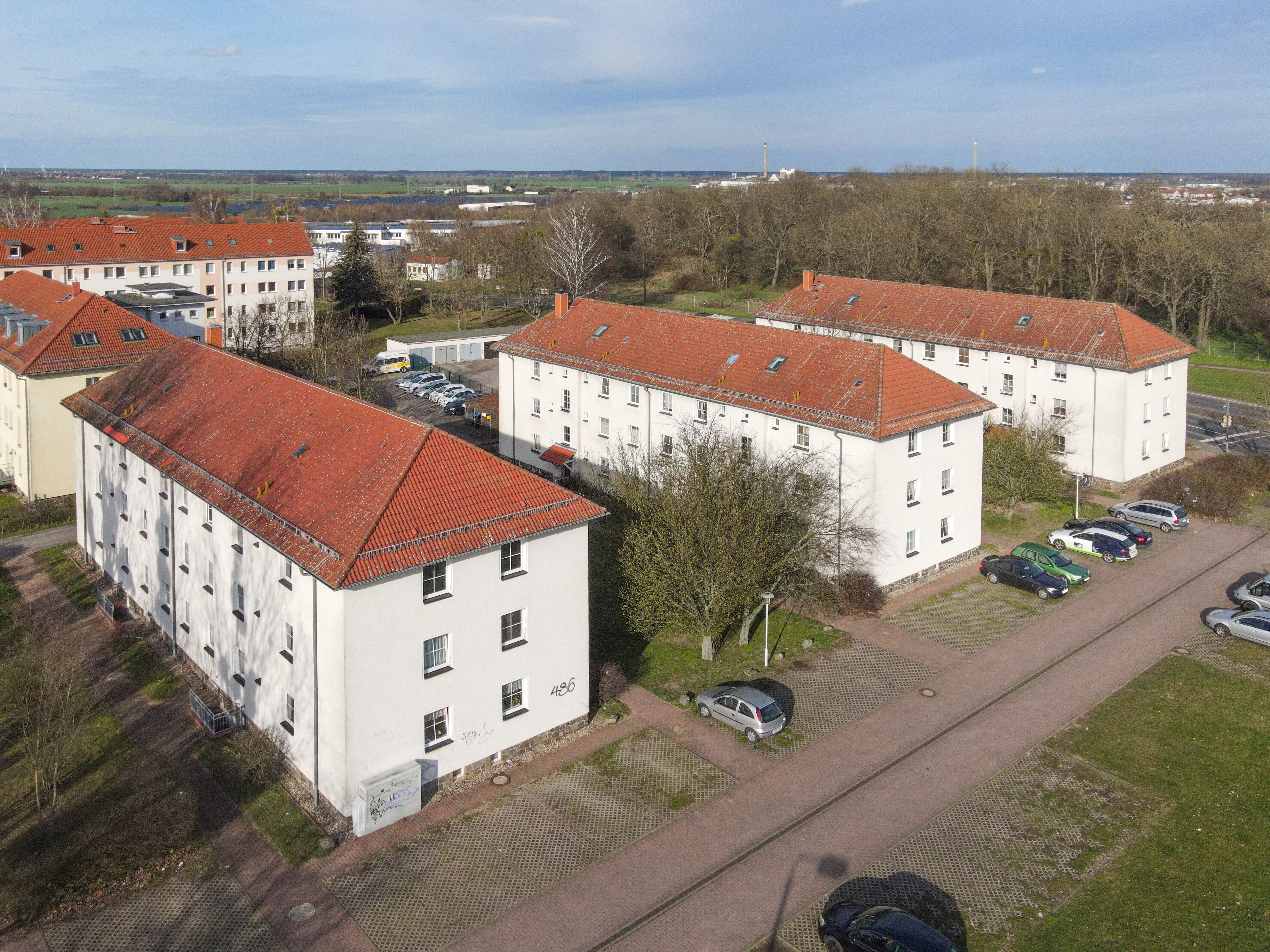 Wohnung zur Miete 281,40 € 2 Zimmer 42 m²<br/>Wohnfläche 1.<br/>Geschoss Fritz-Schmenkel-Straße 1A Torgau Torgau 04860