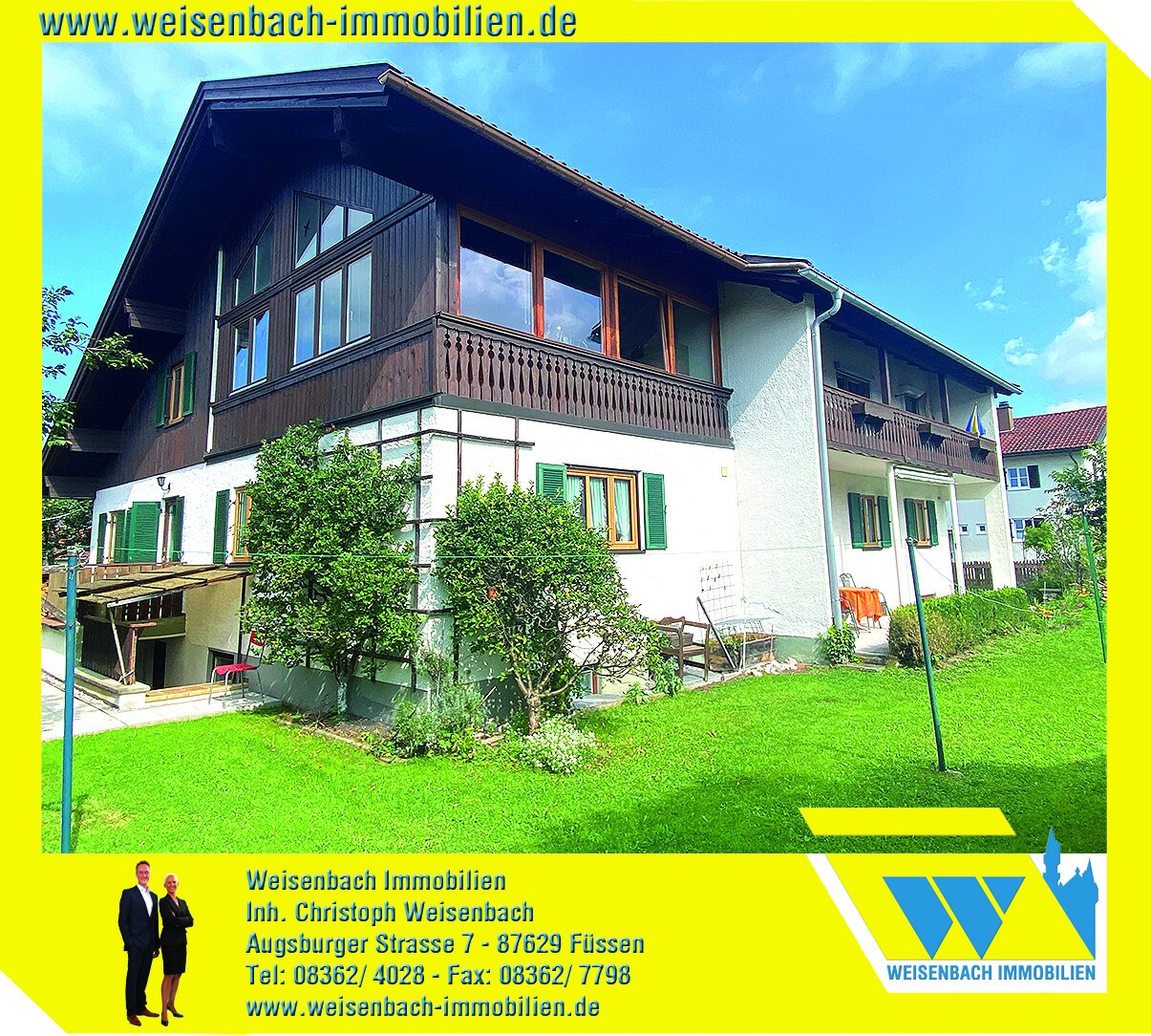 Einfamilienhaus zum Kauf 820.000 € 8 Zimmer 220 m²<br/>Wohnfläche 699 m²<br/>Grundstück Füssen Füssen 87629