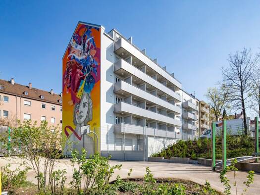 Wohnung zur Miete 374 € 1 Zimmer 23,4 m² 4. Geschoss frei ab 01.11.2026 Scheurlstraße 6 Glockenhof Nürnberg 90478