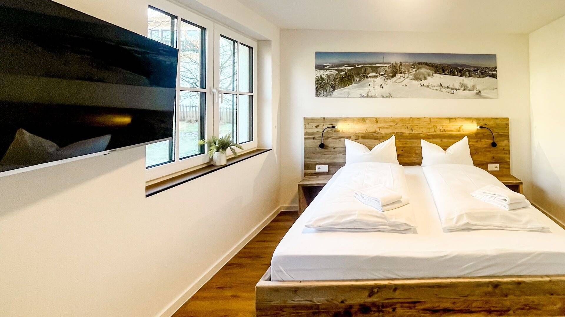 KFW70 Standard/€ 27.000 Förderung, Vermietung an Feriengäste gestattet, 2 Schlafzimmer, vollständige Design-Möblierung – Am Langen Acker 1, 59955 Winterberg – Vorschaubild 6