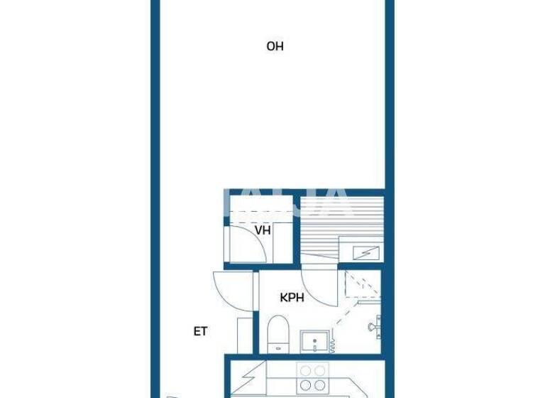Reihenmittelhaus zum Kauf 8.500 € 1 Zimmer 36 m² 4.210 m² Grundstück Hammaslahdentie 1053b Rääkkylä 82290